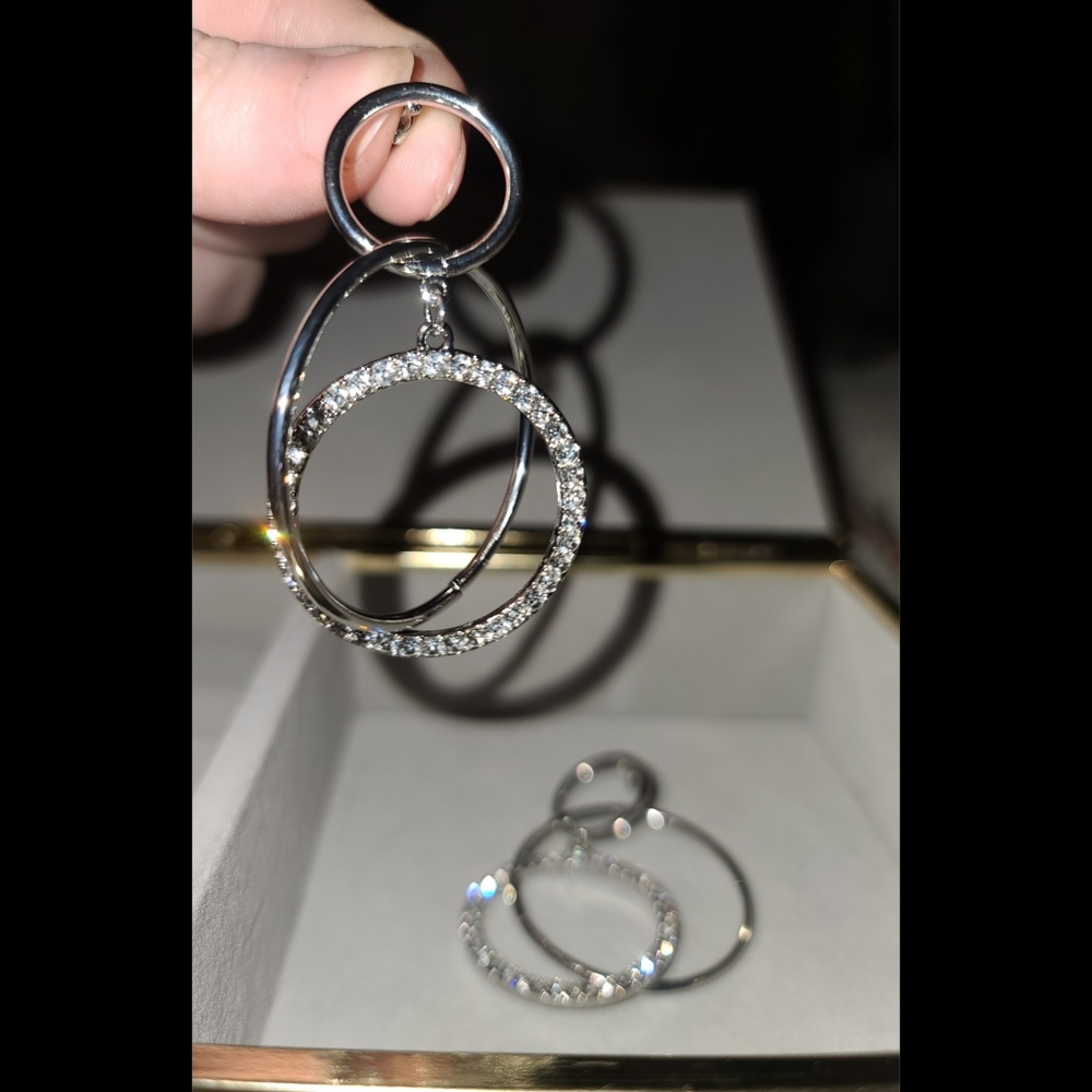 Crystal Circle Studs